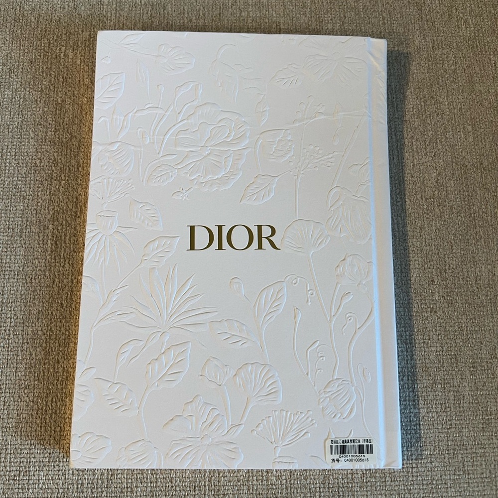 Dior J’Adore White Embossed Notebook - Picture 3 of 3
